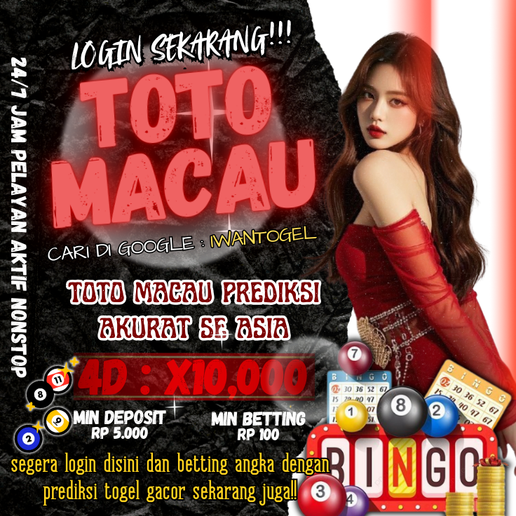 IWANTOGEL: Link Akses Login Toto Macau Terlengkap & Situs Slot Via Qris Terpercaya